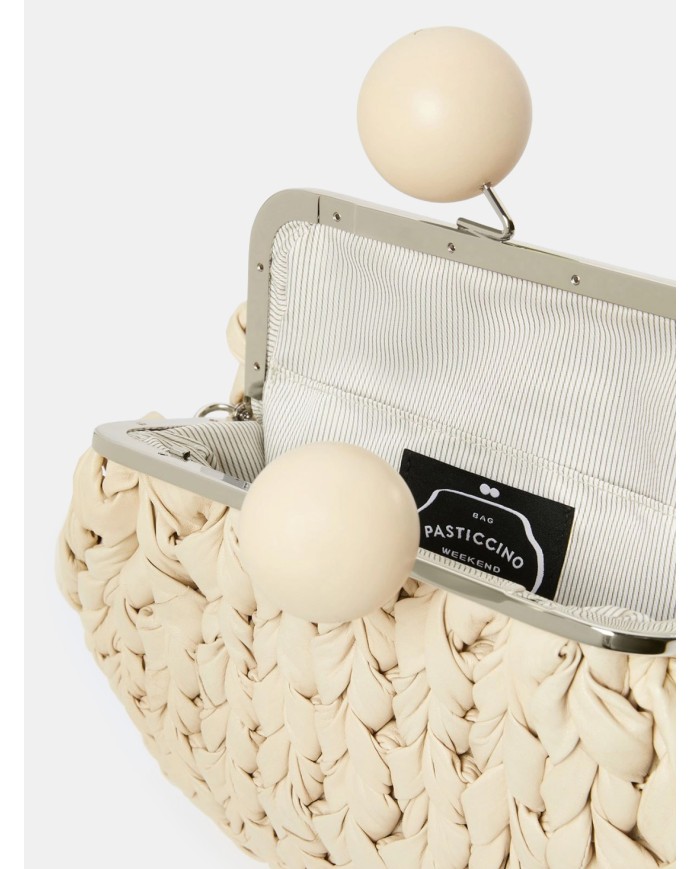 MAXMARA WEEKEND Borsa Pasticcino LIBERO medium in nappa