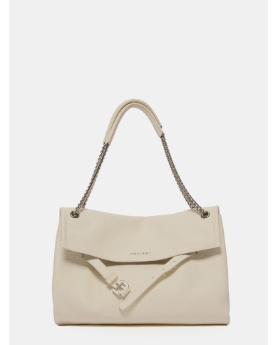 ORCIANI Borsa Venus Soft Midi a spalla in pelle martellata