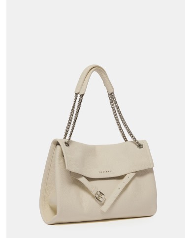 ORCIANI Borsa Venus Soft Midi a spalla in pelle martellata