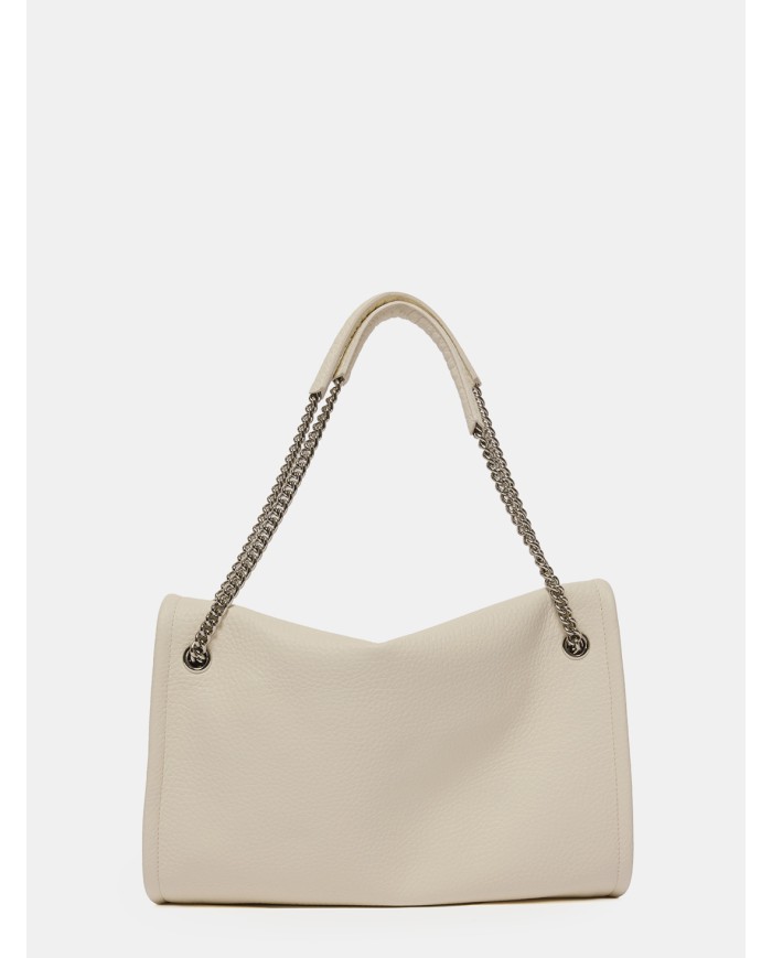 ORCIANI Borsa Venus Soft Midi a spalla in pelle martellata