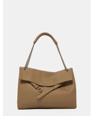 ORCIANI Borsa Venus Soft Midi a spalla in pelle martellata