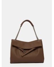 ORCIANI Borsa Venus Soft Midi a spalla in pelle martellata