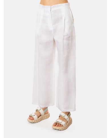 MAXMARA STUDIO Pantalone in lino