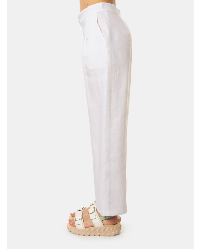 MAXMARA STUDIO Pantalone in lino