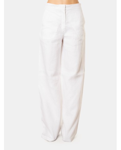 MAXMARA STUDIO Pantalone in lino
