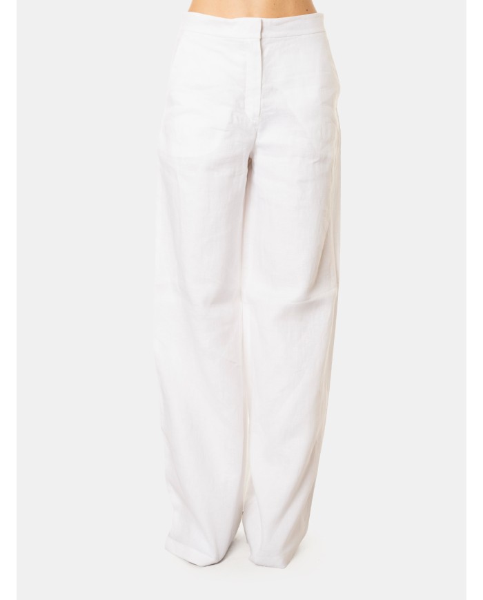 MAXMARA STUDIO Pantalone in lino