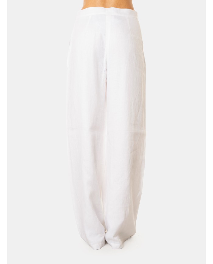 MAXMARA STUDIO Pantalone in lino