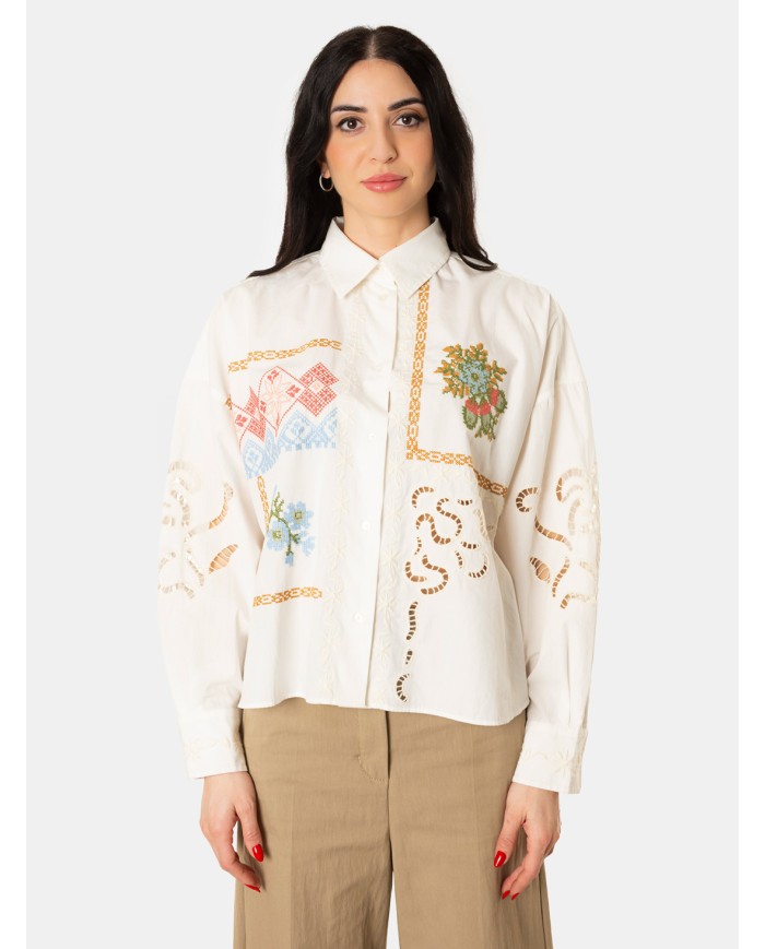 MAXMARA WEEKEND Camicia con ricami