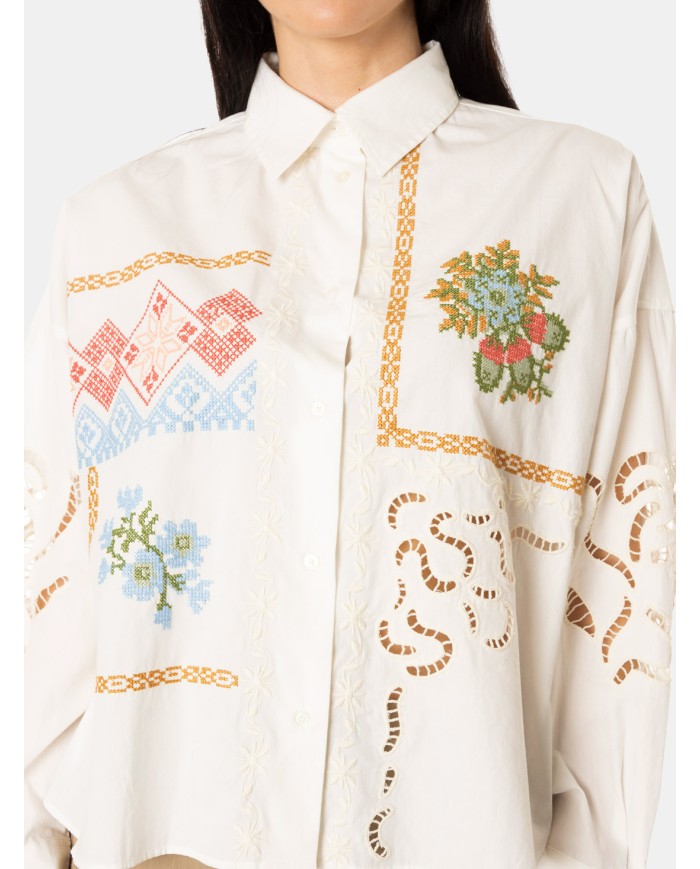 MAXMARA WEEKEND Camicia con ricami