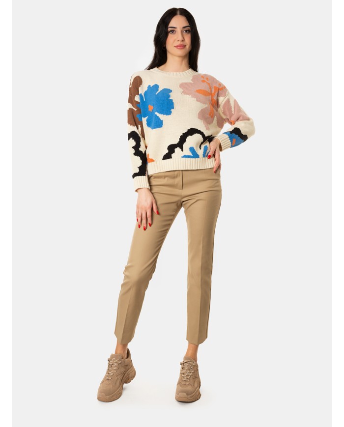 MAXMARA WEEKEND Pantalone in cotone