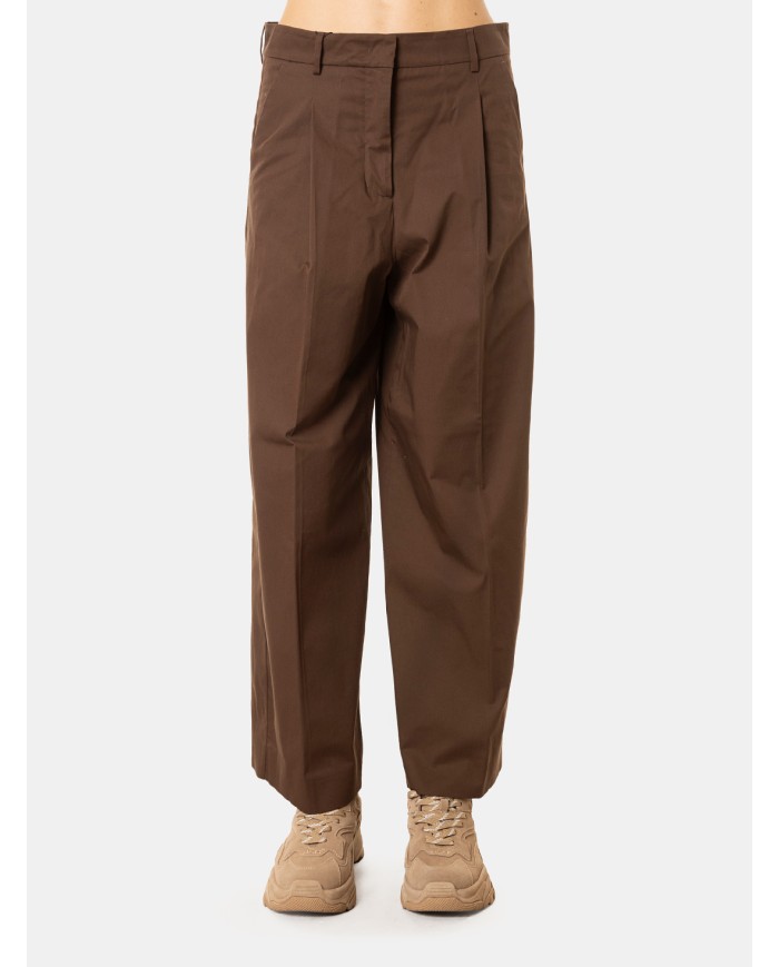 MAXMARA WEEKEND Pantalone ampio  in cotone