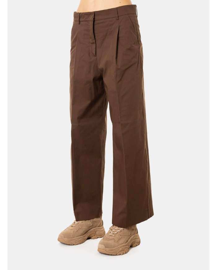 MAXMARA WEEKEND Pantalone ampio  in cotone