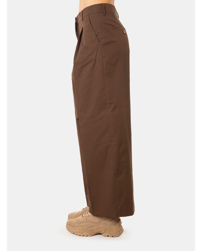 MAXMARA WEEKEND Pantalone ampio  in cotone