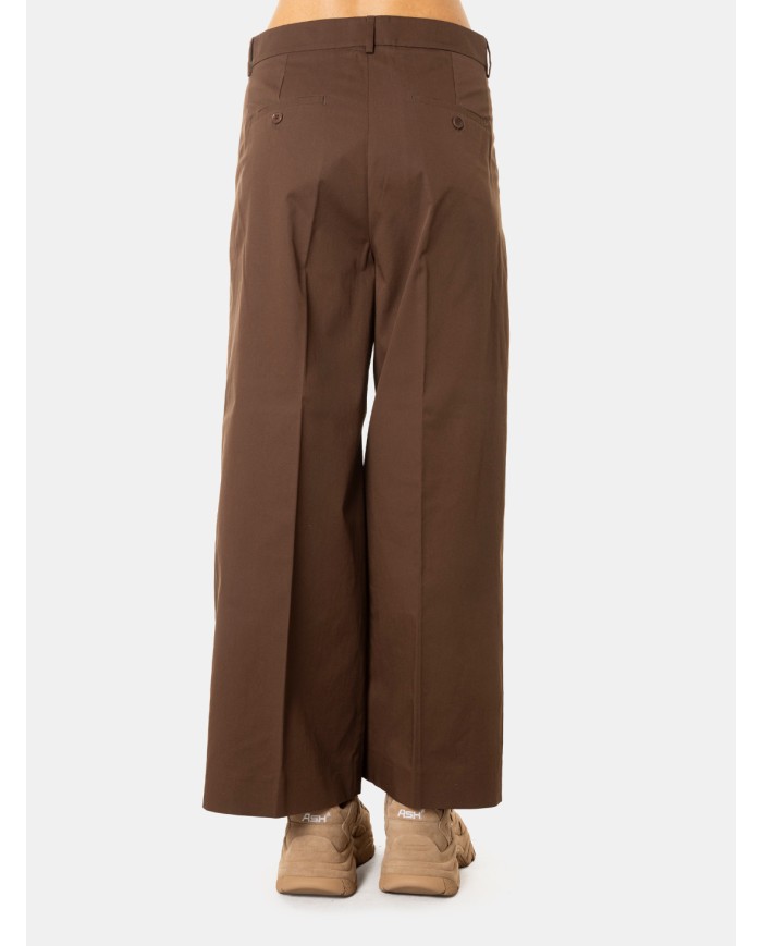 MAXMARA WEEKEND Pantalone ampio  in cotone