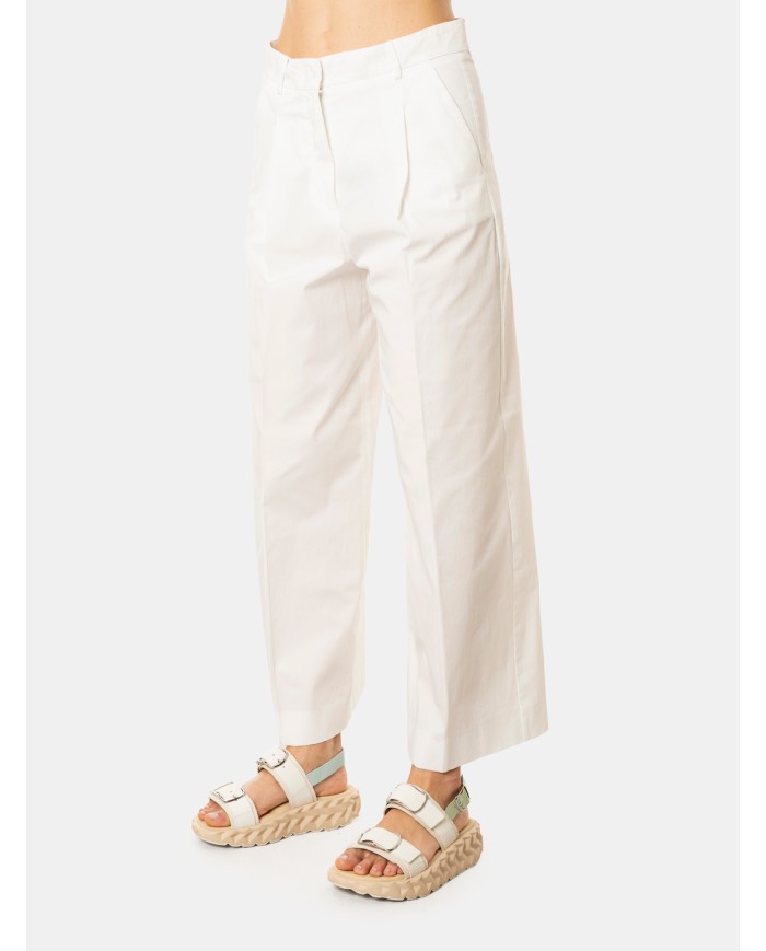 MAXMARA WEEKEND Pantalone ampio in cotone