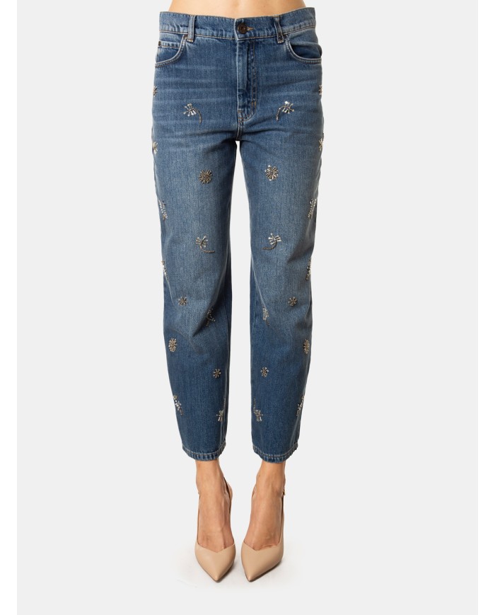MAXMARA WEEKEND Jeans con applicazioni