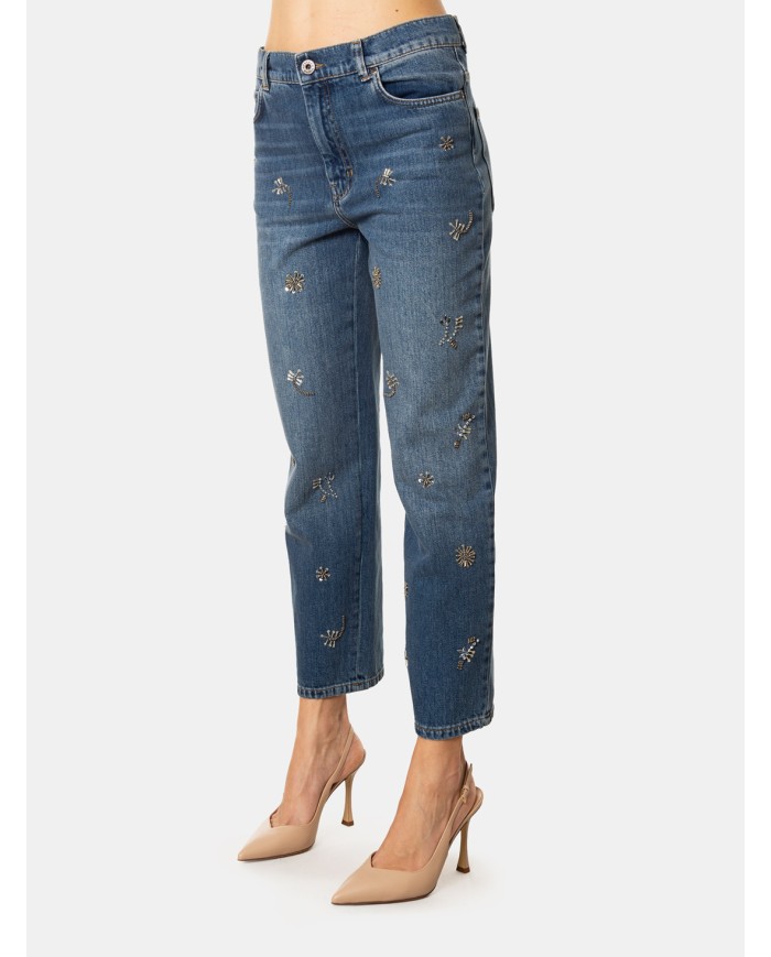 MAXMARA WEEKEND Jeans con applicazioni