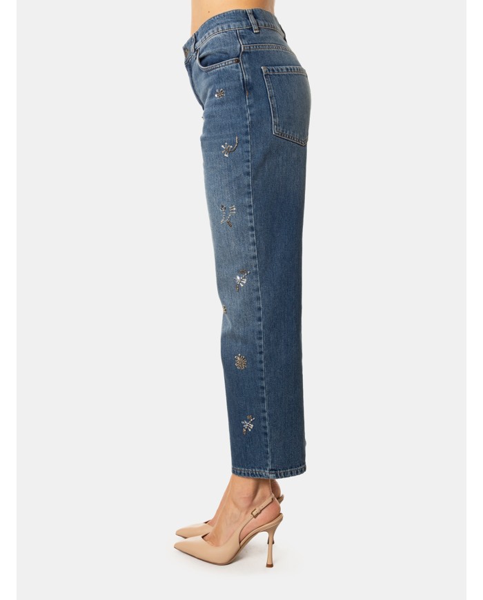 MAXMARA WEEKEND Jeans con applicazioni