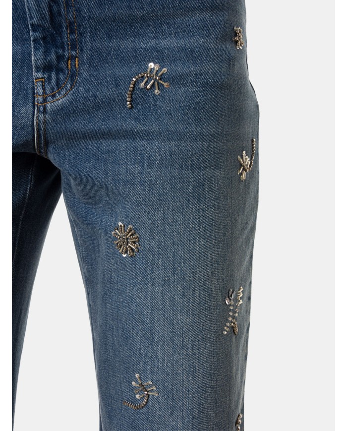MAXMARA WEEKEND Jeans con applicazioni
