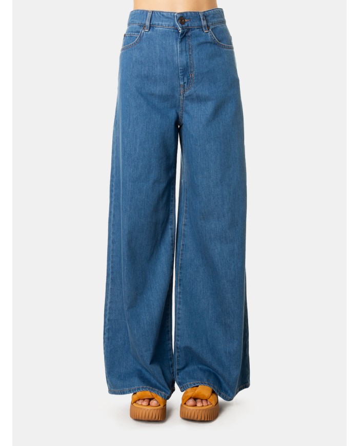 MAXMARA WEEKEND Jeans in denim ampio