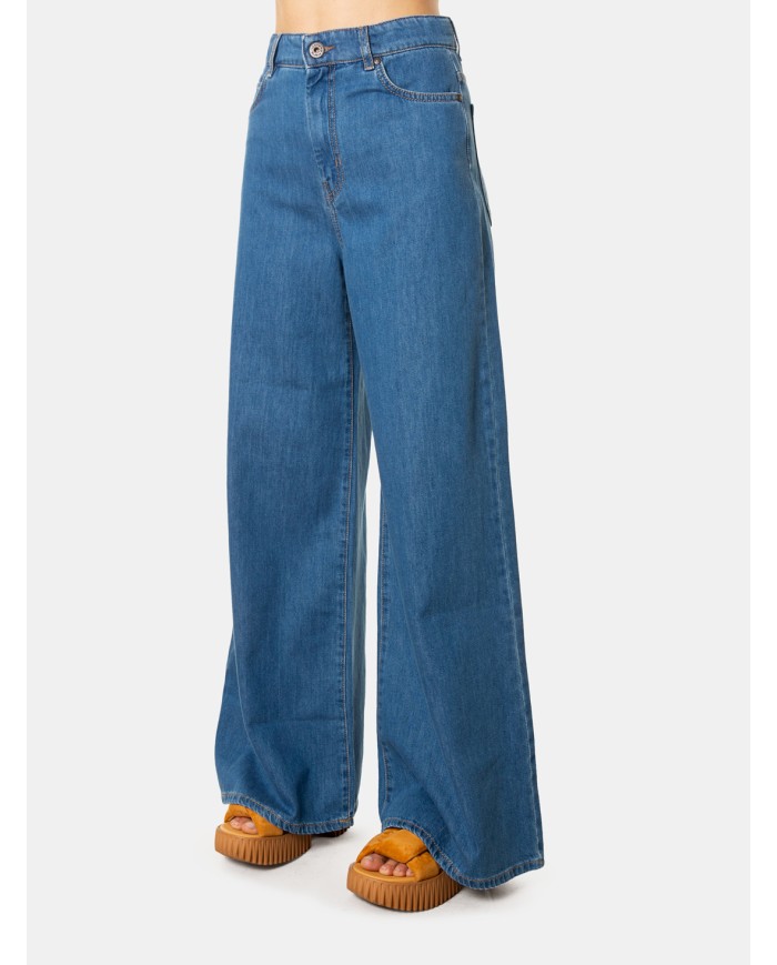 MAXMARA WEEKEND Jeans in denim ampio