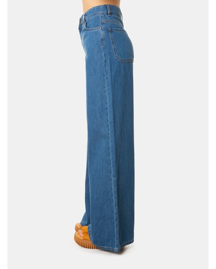 MAXMARA WEEKEND Jeans in denim ampio