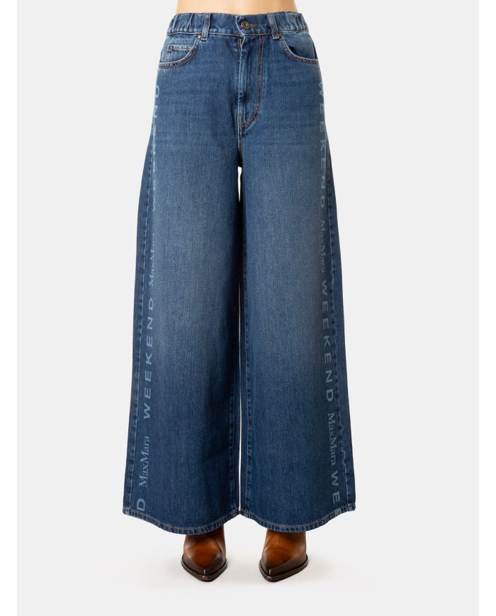 MAXMARA WEEKEND Jeans ampio logato