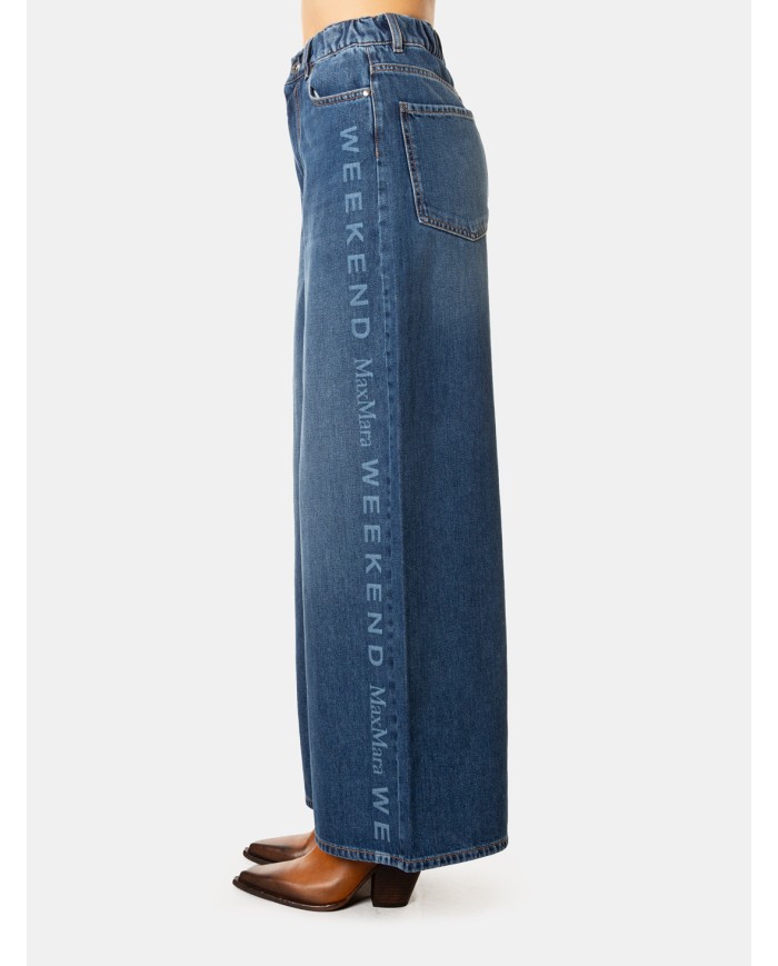 MAXMARA WEEKEND Jeans ampio logato