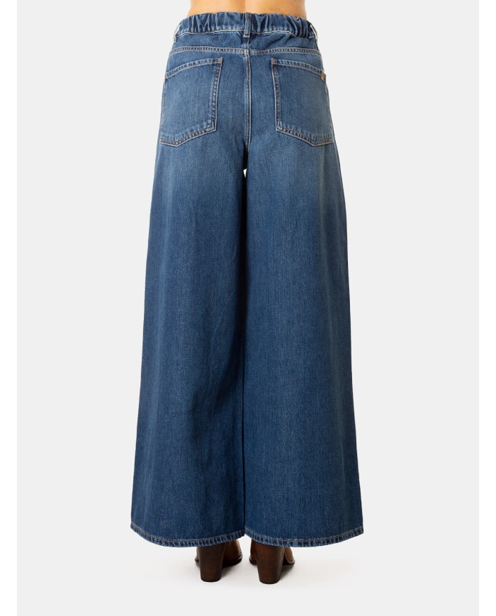 MAXMARA WEEKEND Jeans ampio logato