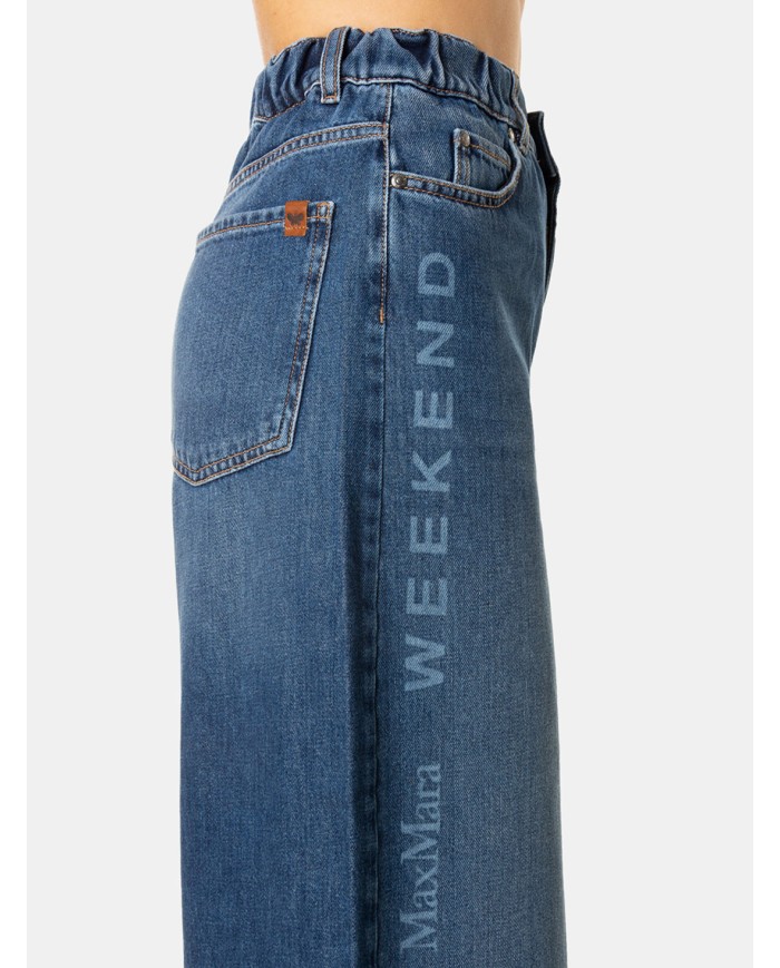 MAXMARA WEEKEND Jeans ampio logato
