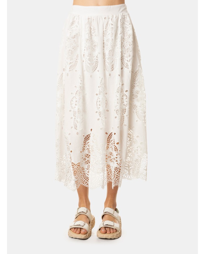 BERENICE. Gonna con ricamo