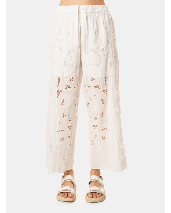 BERENICE. Pantalone con pizzo