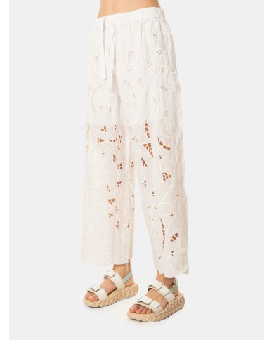 BERENICE. Pantalone con pizzo