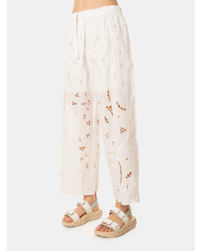 BERENICE. Pantalone con pizzo