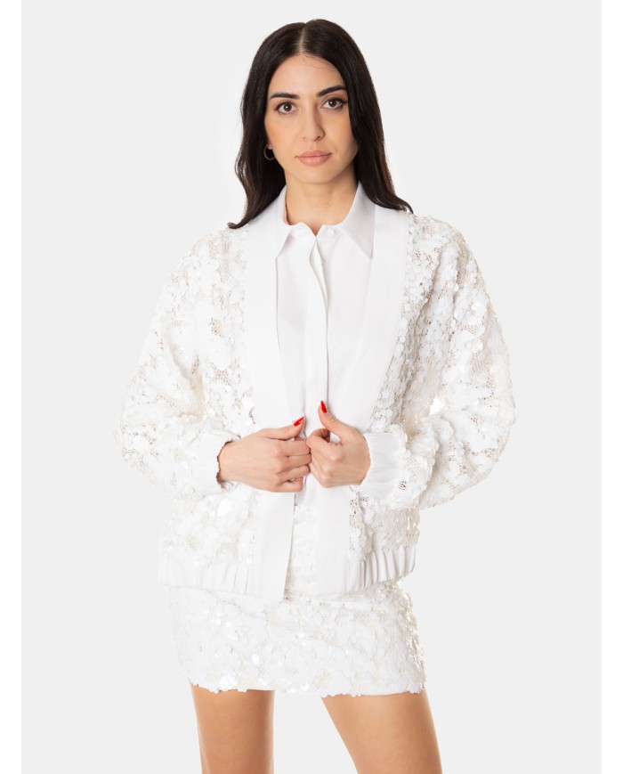 JIJIL Giacca in paillettes