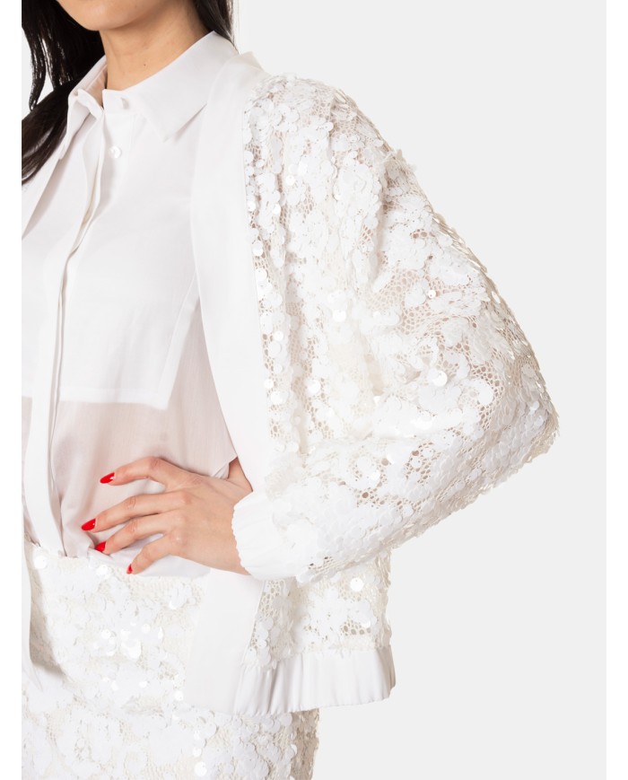 JIJIL Giacca in paillettes
