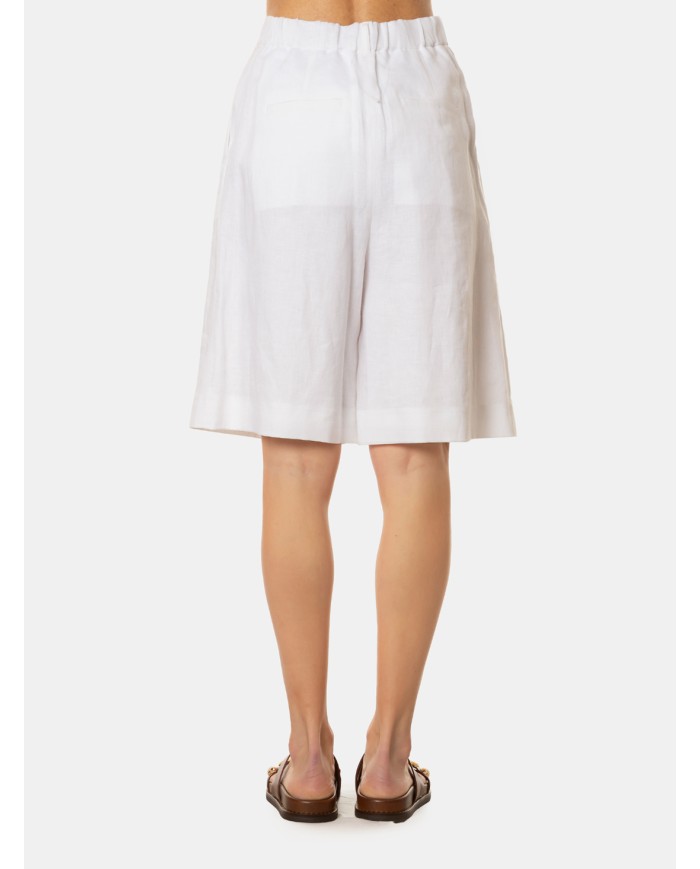 MAXMARA STUDIO Bermuda in lino