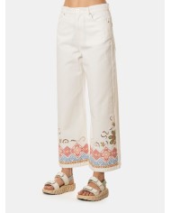 MAXMARA WEEKEND Pantalone con ricami