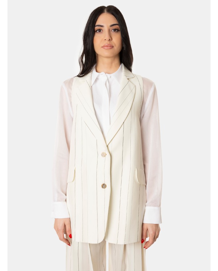 SEMICOUTURE Gilet Elenoir