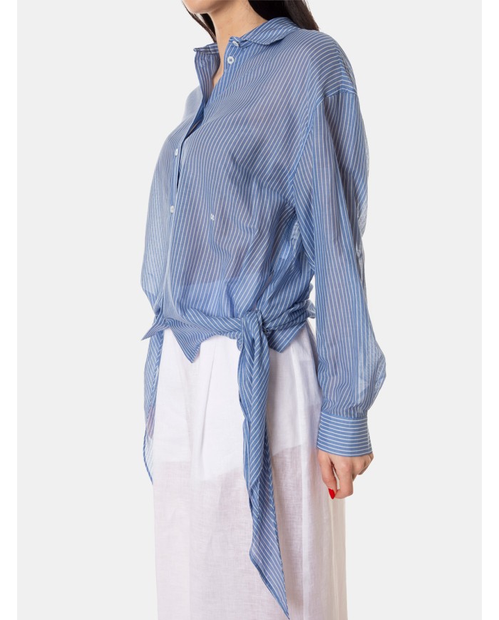 SEMICOUTURE Camicia rigata