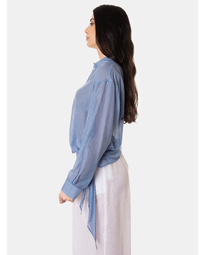 SEMICOUTURE Camicia rigata