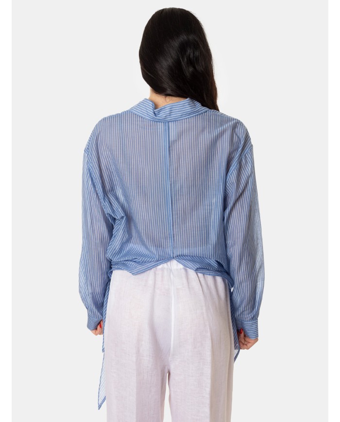 SEMICOUTURE Camicia rigata