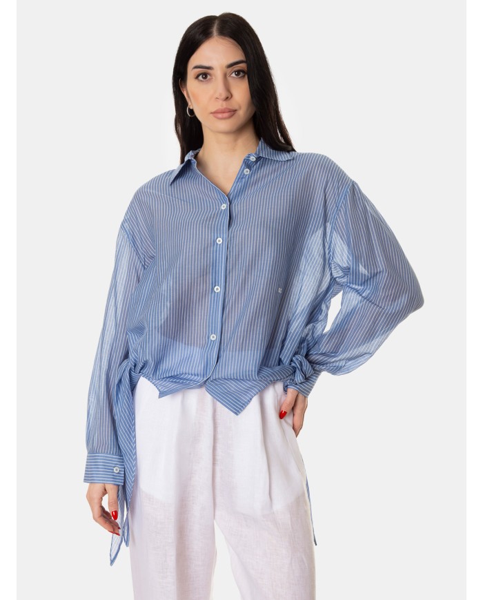 SEMICOUTURE Camicia rigata