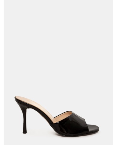 BIANCA DI' Sandalo Mule in vernice