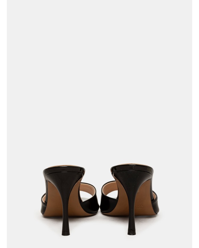 BIANCA DI' Sandalo Mule in vernice