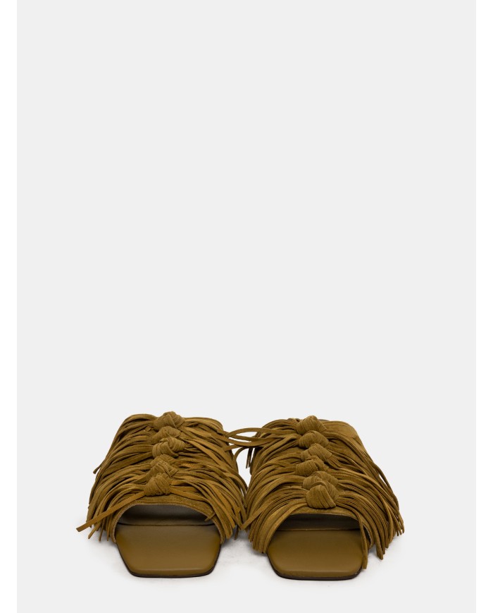 ASH Sandalo ciabatta in suede
