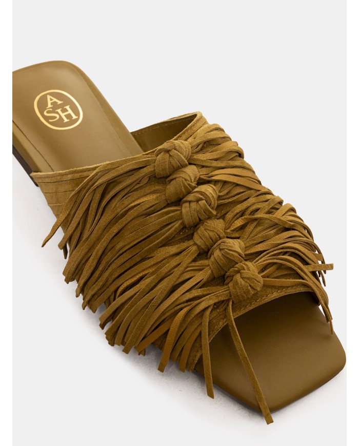 ASH Sandalo ciabatta in suede