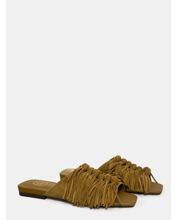 ASH Sandalo ciabatta in suede