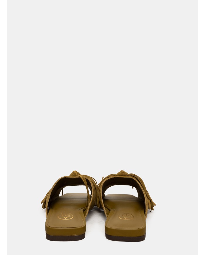 ASH Sandalo ciabatta in suede