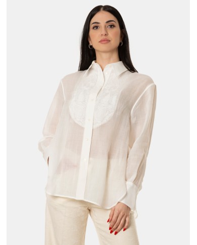 TRUE ROYAL Camicia velata